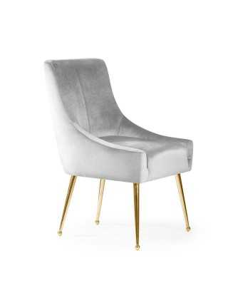 Kėdė SIZAR su aukso spalvos kojomis