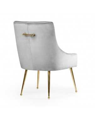 Kėdė SIZAR su aukso spalvos kojomis