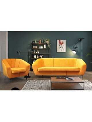 Komplektas OLI LE (sofa + fotelis) Svetainės baldai