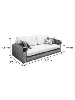 Sofa AS 17 Svetainės baldai