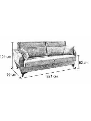 Sofa AS 16 Svetainės baldai