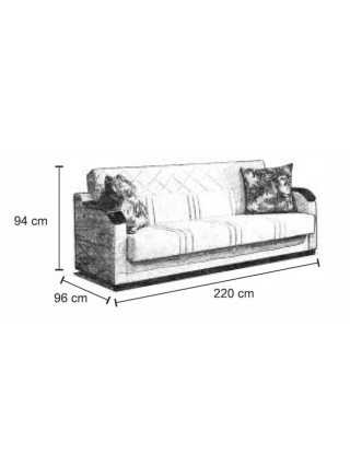 Sofa AS 06 Svetainės baldai