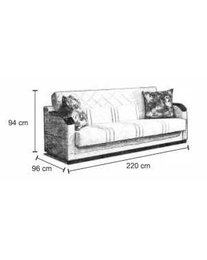 Sofa AS 06 Svetainės baldai