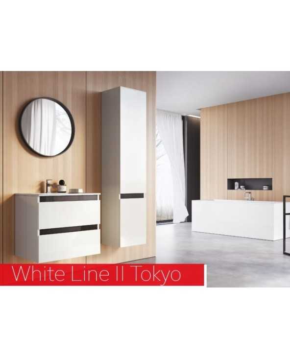 VONIOS KOMPLEKTAS WHITE LINE II TOKYO Vonios baldų komplektai